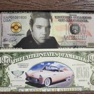 Elvis and his Cadillac Framed